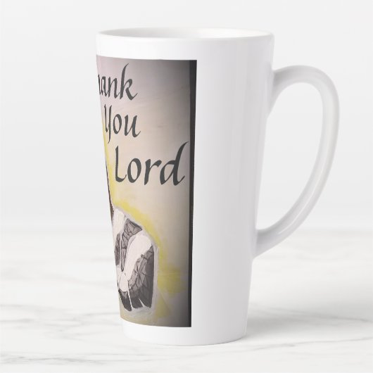 Merci Lord Latte Mug (Droite)