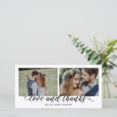 Merci Love Mariage Merci Cartes (Debout devant)