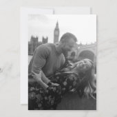 Merci Love Mariage Merci Cartes avec photo (Dos)