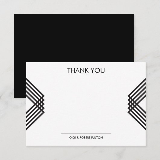 Merci Luxe de rayures (Devant / Derrière)