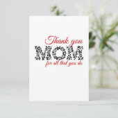 Merci Maman pour tout ce que tu fais (Debout devant)