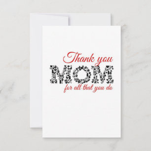 Merci Maman pour tout ce que tu fais