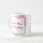 "Merci Maman pour tout" Mug Cadeau (Devant gauche)