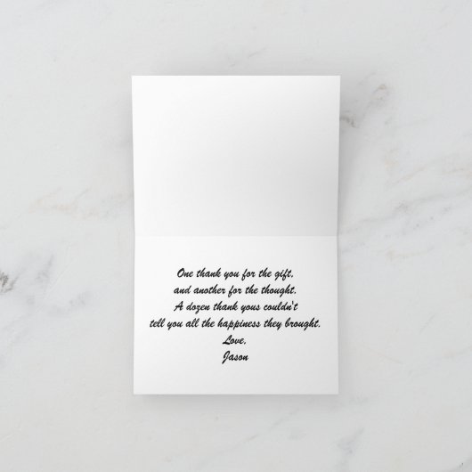 Merci Man Golf Anniversaire (Intérieur)