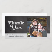 Merci Mariage à l'ardoise (Devant / Derrière)