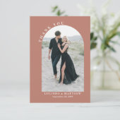 Merci Mariage Arch Boho moderne (Debout devant)