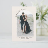 Merci Mariage Arch Boho moderne (Debout devant)