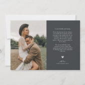 Merci Mariage Arche Charcharbon (Dos)