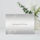 Merci Mariage argenté populaire (Debout devant)