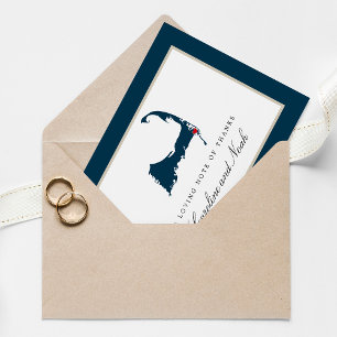 Merci Mariage bleu Chatham Cape Cod