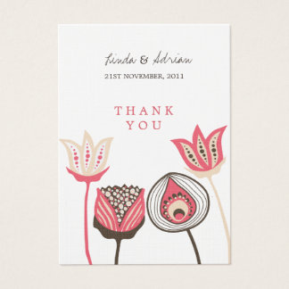 Merci Mariage Cadeau Favoriser Tags Honeysuckle