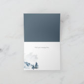 Merci Mariage d'aquarelle de Foggy Mountain (Intérieur)