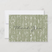 Merci Mariage de camion vintage (Dos)