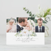 Merci Mariage de fleurs blanches (Debout devant)