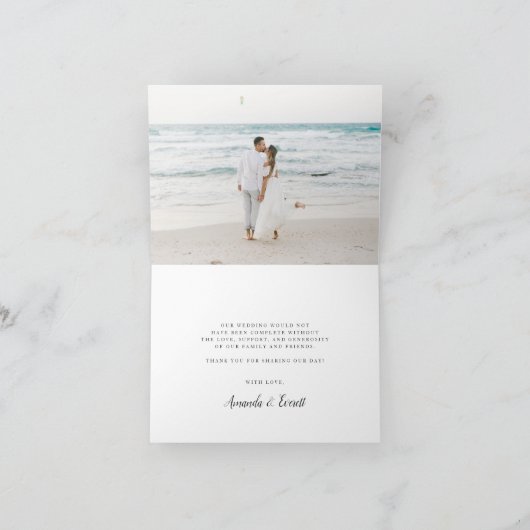 Merci Mariage de Foliage tropical (Intérieur)