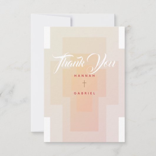 Merci Mariage de la Croix-chrétienne (Devant)