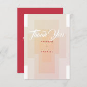 Merci Mariage de la Croix-chrétienne (Devant / Derrière)