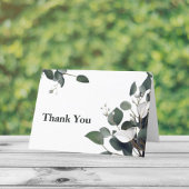 Merci Mariage des eucalyptus modernes