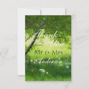 Merci Mariage des jonquilles de printemps