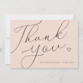 MERCI | mariage double face personnalisé (Devant)