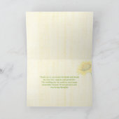 Merci Mariage du Ranch Sunflowers Aquarelle (Intérieur)