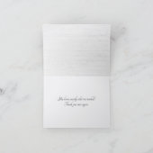 Merci Mariage en bois blanchi (Intérieur)