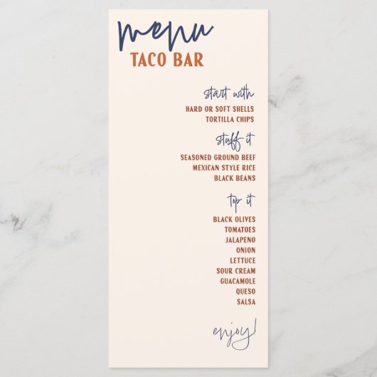 Merci mariage et carte menu (Dos)