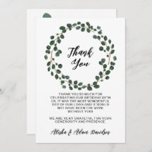 Merci mariage Eucalyptus Parties scintillant Feuil