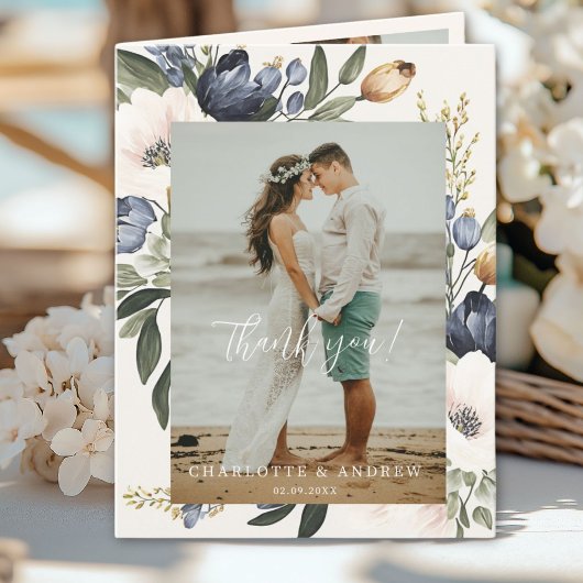 Merci Mariage floral 3 Photos