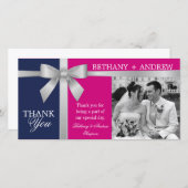 Merci Mariage Fuchsia (Devant / Derrière)