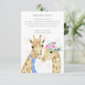 Merci Mariage Giraffe (Debout devant)