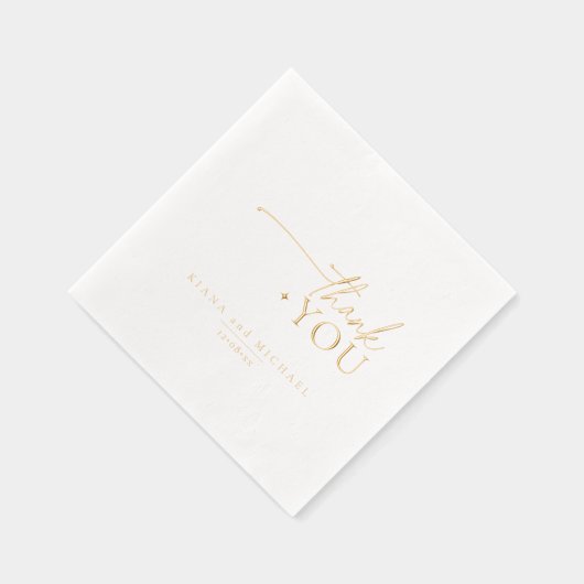 Merci Mariage neutre chic ID1020 (Droite)