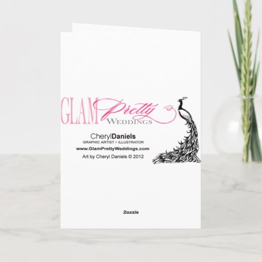 Merci Mariage nocturne enchanté (Dos)