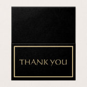 MERCI MARIAGE NOIR ET OR (Outside Unfolded)