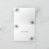 Merci mariage paon (Intérieur)