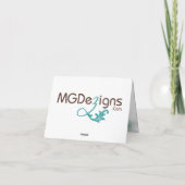 Merci mariage paon (Dos)