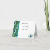 Merci mariage paon (Devant)