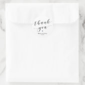 Merci mariage pour Mariage Sticker / étiquette (Sac)