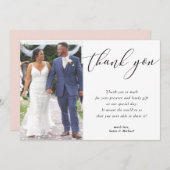 MERCI mariage pour Sonia & Michael (Devant / Derrière)