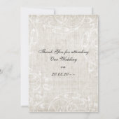 Merci mariage pourpre (Dos)