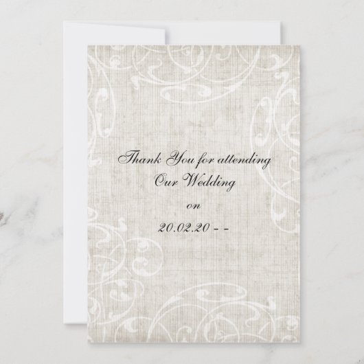 Merci mariage pourpre (Dos)