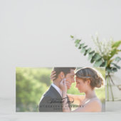 Merci Mariage pur Elegance - Noir (Debout devant)