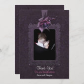 Merci Mariage romain foncé (Devant / Derrière)