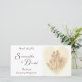 Merci Mariage romantique (Debout devant)