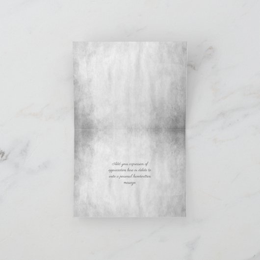 Merci Mariage rose Peacock (Intérieur)