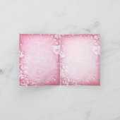 Merci Mariage rose Vintage antique (Intérieur)