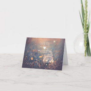 Merci Mariage rustique avec lucioles Mason Jar