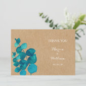 Merci Mariage rustique Eucalyptus Woodland (Debout devant)