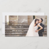 Merci Mariage simple (Devant)