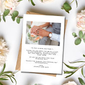 Merci Mariage simple Collage photo